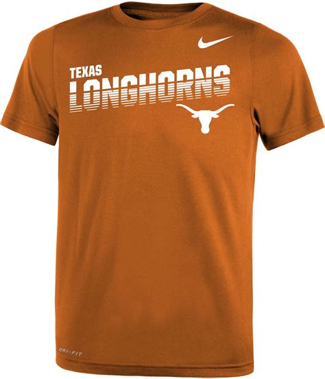 Nike Youth Texas Longhorns Burnt Orange Legend Football Sideline T