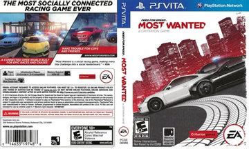 Need For Speed Most Wanted Vita The Cover Project