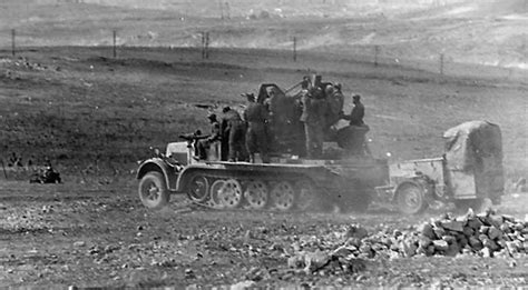 SdKfz 7 1 With Flak 38 In Combat World War Photos