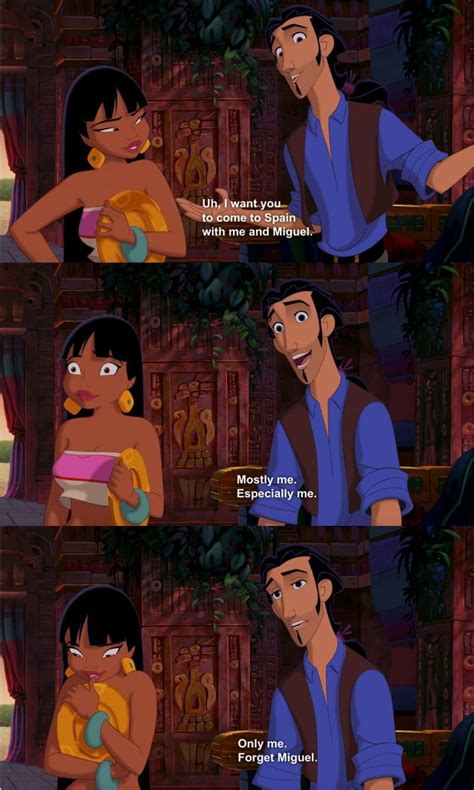 We Need To Talk About Road To El Dorado Disney Memes Disney Funny Funny Disney Memes