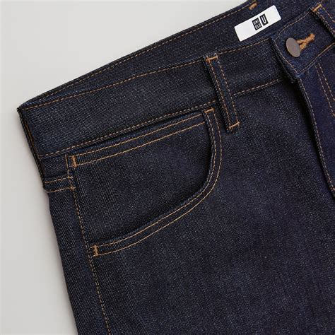 Men Uniqlo U Selvedge Regular Fit Jeans Uniqlo