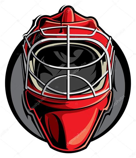 Hockey Goalie Mask Vector