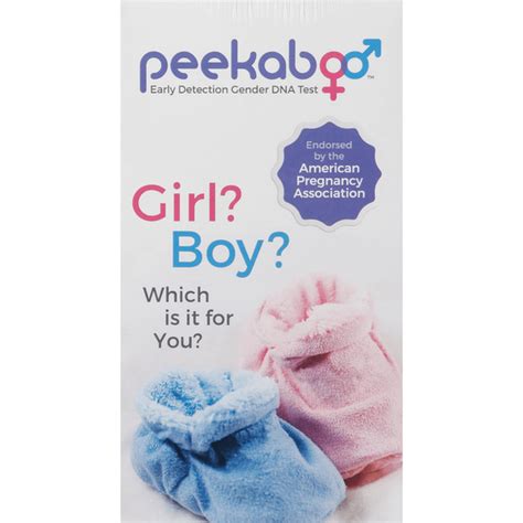 Peekaboo Gender Dna Test Early Detection 1 Each Delivery Or Pickup Near Me Instacart