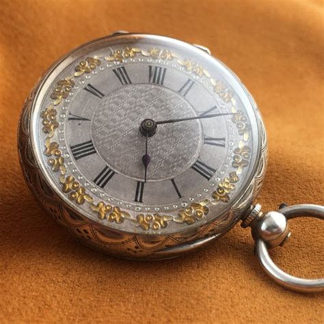 Swiss Silver Dial Pocket Watch Stunning Details No Catawiki