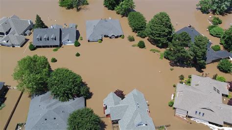 Officials Update The Public On The Arkansas River Flooding