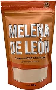 Hongo Melena de León 100 Puro y Orgánico Cuerpos Fructíferos