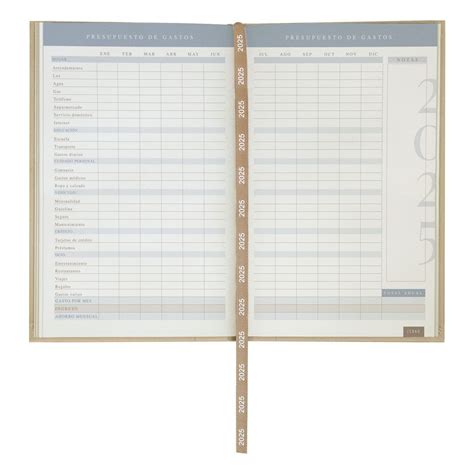 Agenda Diaria Clasica Beige Articulos Promocionales Monterrey