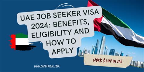 Uae Job Seeker Visa Benefits Eligibility And How To Apply