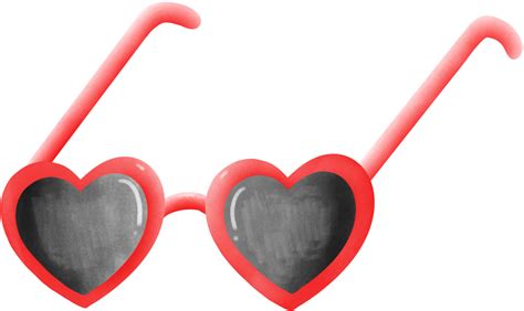 Heart Shaped Sunglasses 33890875 Png