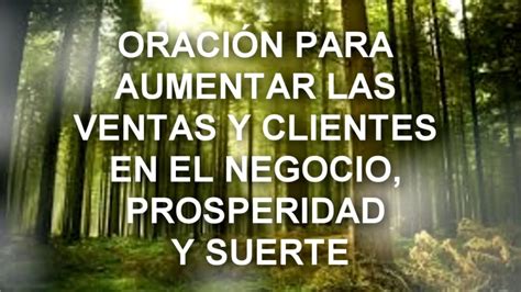 Oraci N Para Aumentar Las Ventas Y Clientes En El Negocio Prosperidad