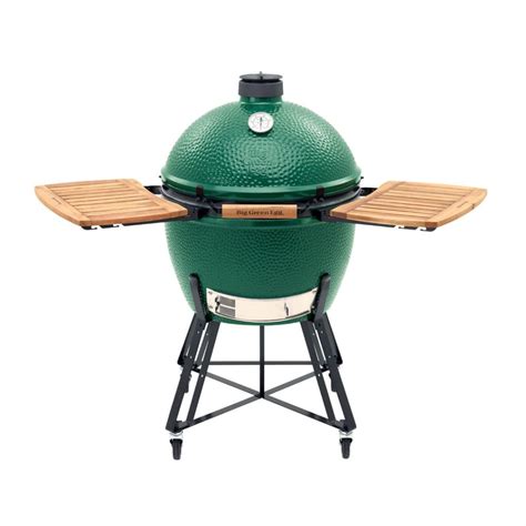 Big Green Egg Acacia Table Backyard Pool And Spa