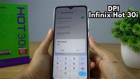 Cara Mengubah Dpi Hp Infinix Hot I Youtube