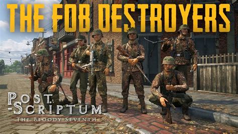 Post Scriptum Full Tactical Gameplay Post Scriptum Destroying FOB