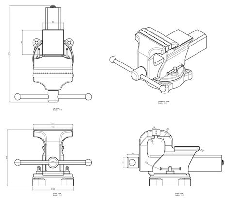 Bench Vise With Swivel Base 150 Mm By Igor Monoštori At