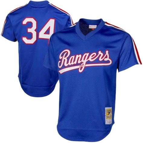 Mitchell And Ness Nolan Ryan Texas Rangers Royal 1989 Authentic