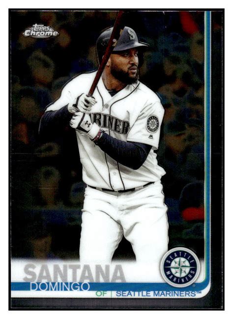 2019 Topps Chrome Update 13 Domingo Santana Seattle Mariners EBay