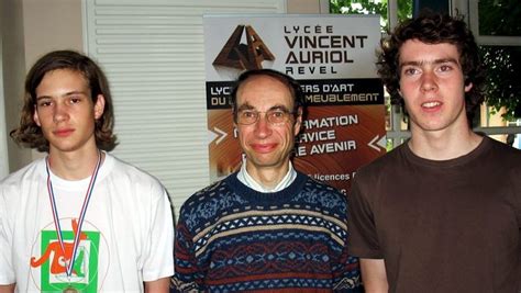 Auzielle Deux Champions De Maths Au Lycée Vincent Auriol Ladepeche Fr