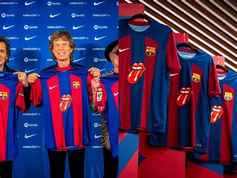 Barcelona To Wear Rolling Stones Logo On El Clasico Shirts