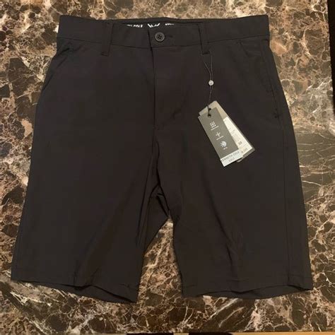 Kenneth Cole Golf Black Mens Shorts Size In Clothes Design