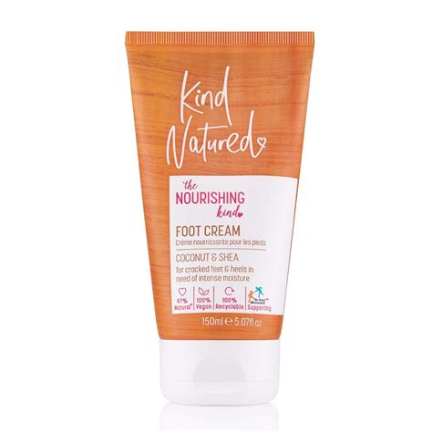 Kind Natured Nourishing Foot Cream Coconut Shea HelloSupermarket