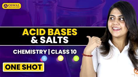 Acids Bases And Salts Class 10 Chemistry Chapter 2 One Shot Full