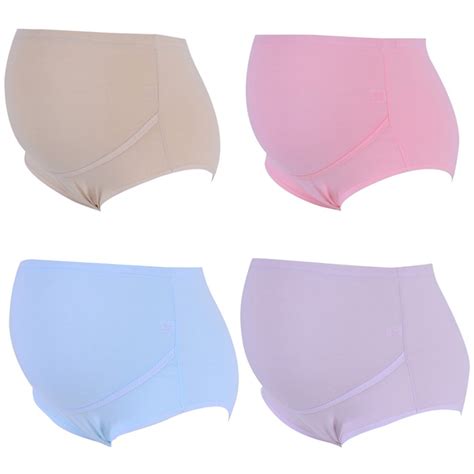 Buy Ketamyy Maternity Underwear Adjustable High Waist Care Abdominal