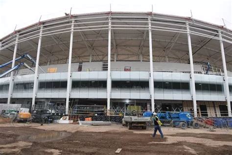 First Look At Alexander Stadium Construction For Commonwealth Games