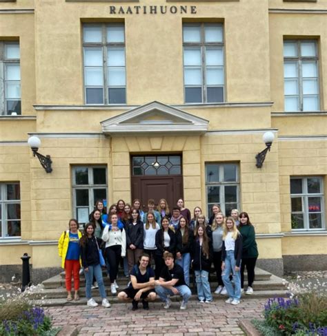 Sch Leraustausch Mit Finnland Gotthold Ephraim Lessing Gymnasium Kamenz