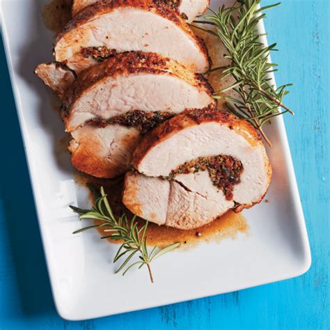 Cranberry And Herbstuffed Turkey Breast Recipe Sur La Table