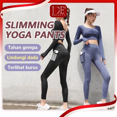 Jual Pakaian YogaCelana Legging Yoga Olahraga Wanita Saku Legging