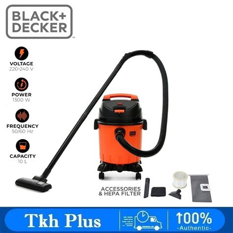 Black Decker Bdwd W L Wet Dry Vacuum Cleaner Shopee Malaysia