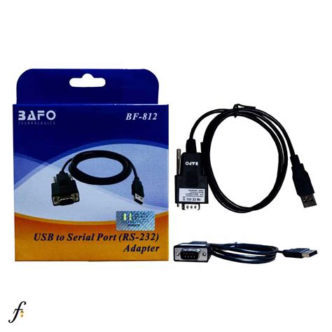 تبدیل USB به سریال RS232 DB9 بافو BAFO مدل BF 812 فانوس