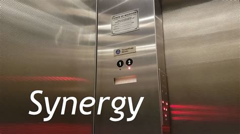 ThyssenKrupp Synergy MRL Traction Elevator John Dingell Transit