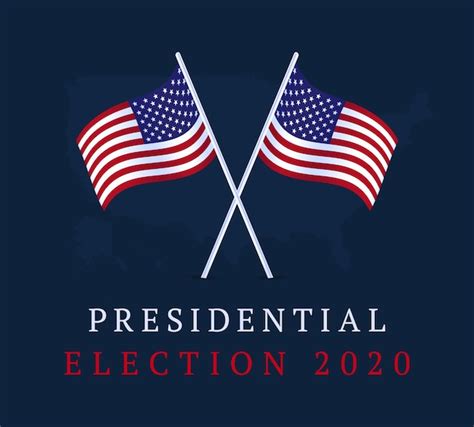 Conjunto De Banners De Elecciones Presidenciales De 2020 En Estados