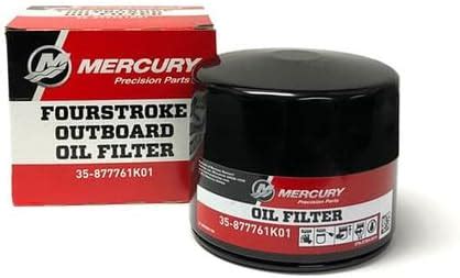 Mercury Outboard 4 Stroke Oil Filter 35 877761K01 Oil Filters Amazon