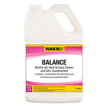 Waxie Balance Neutral Ph Hard Surface Cleaner Gal Valley Janitor