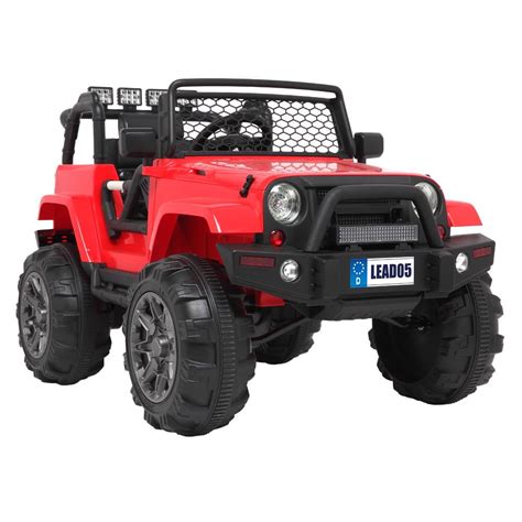 Ubesgoo 12v Kids Battery Powered Electric Rugged 4 Wheeler Ride On Car