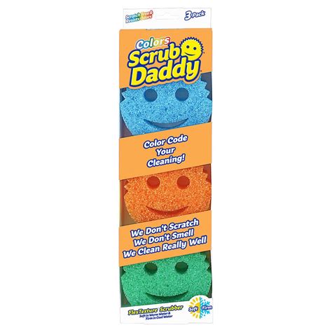 Scrub Daddy Colors 3 Pack Shop Now Scrub Daddy