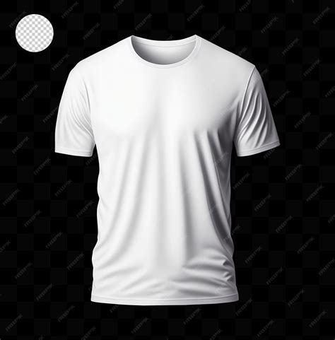 Premium PSD | Blank white t-shirt front