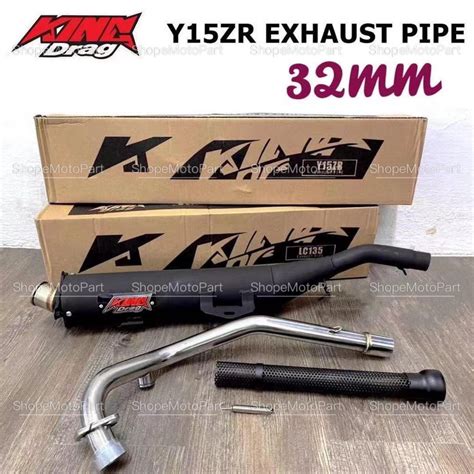 Kingdrag King Drag Nlk Std Standard Racing Exhaust Mm Pipe Paip Y Zr