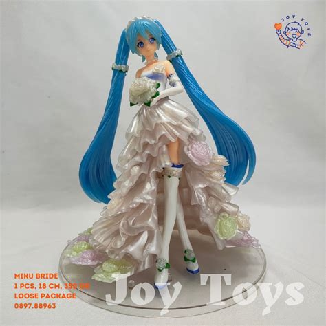 Jual HATSUNE MIKU BRIDE 1 PCS VOCALOID FIGURINE Shopee Indonesia