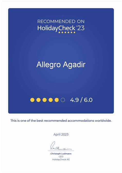 Allegro Agadir Hotel on Agadir beach, Morocco | From 121€