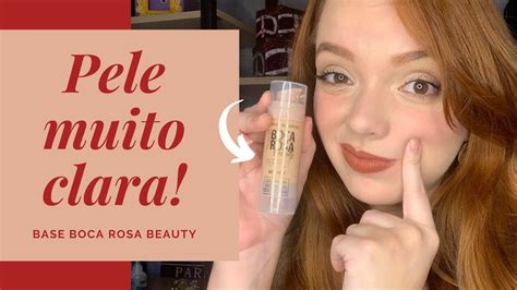 TESTEI Base Boca Rosa Beauty Cor Maria Por Vine Moraes YouTube