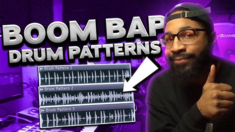 3 🔥 Boom Bap Drum Patterns For Any Beat Youtube