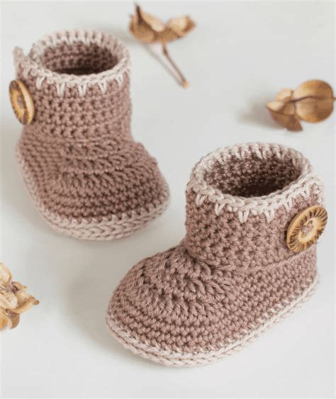 10 Classic Crochet Patterns For Baby Booties Easy And Free Easy