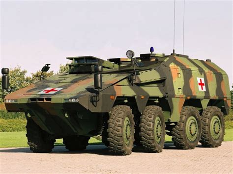 Kmw Artec Boxer 8x8 Ambulance 2010 Germany Nato Combat