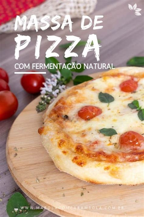 Massa de Pizza Fermentação Natural Levain