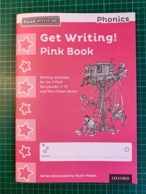 READ WRITE INC Phonics Get Writing Pink Book Pack By Miskin Ruth 4