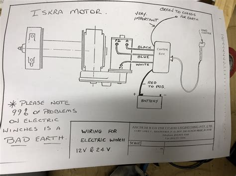 12v Winch Motor Wiring Diagram - Wiring Diagram