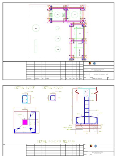 General Foundation Plan Example | PDF